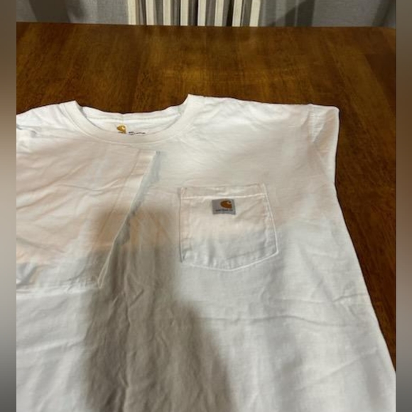 Men's Carhartt white 4X l short sleeve original fit t-shirt - Picture 2 of 4
